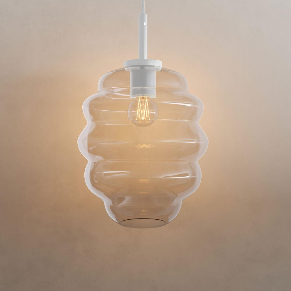 GALERIELEUCHTE Echos Klar Ø 25cm - Klar, Glas (25/25/28cm) - s.luce
