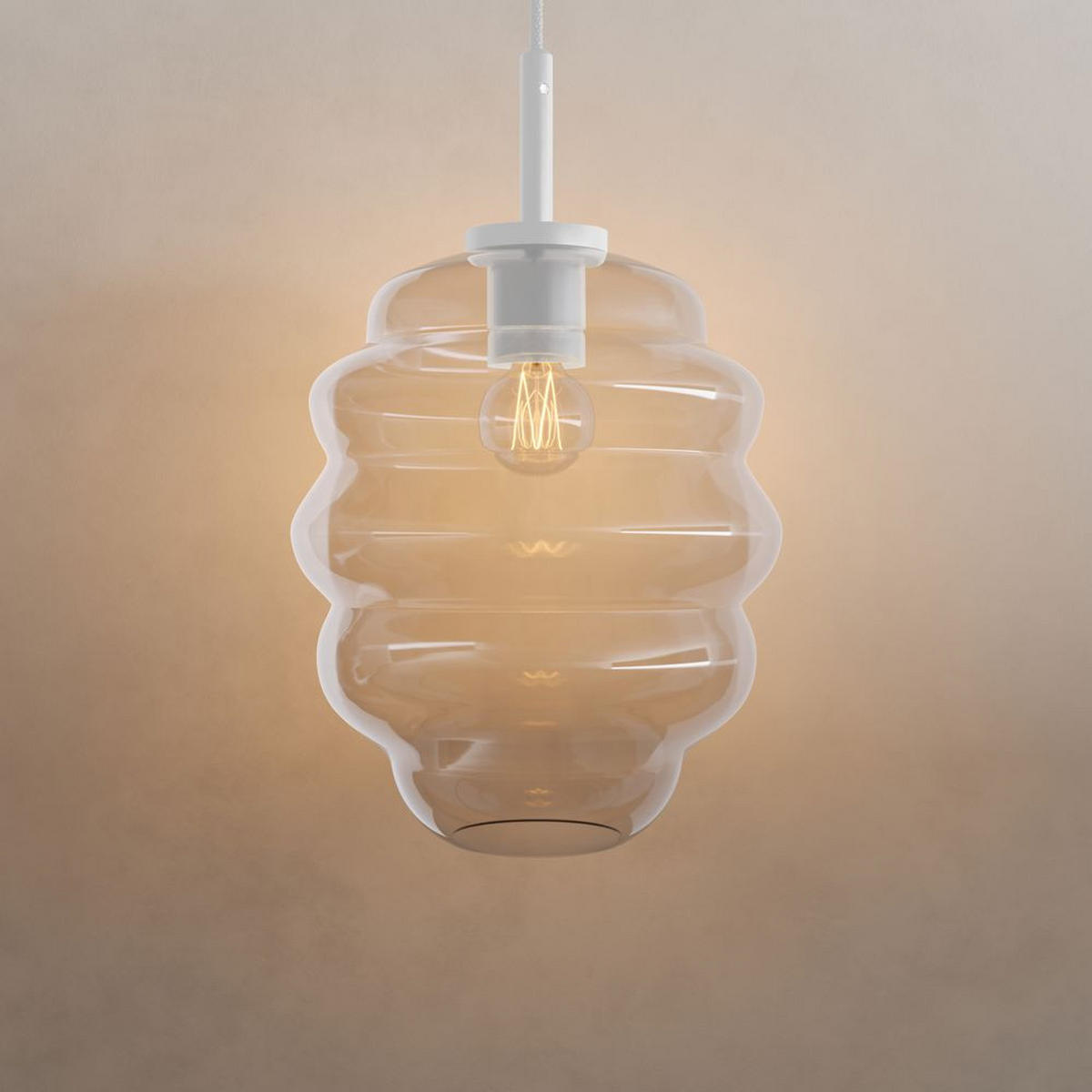 GALERIELEUCHTE Echos Klar Ø 25cm - Klar, Glas (25/25/28cm) - s.luce