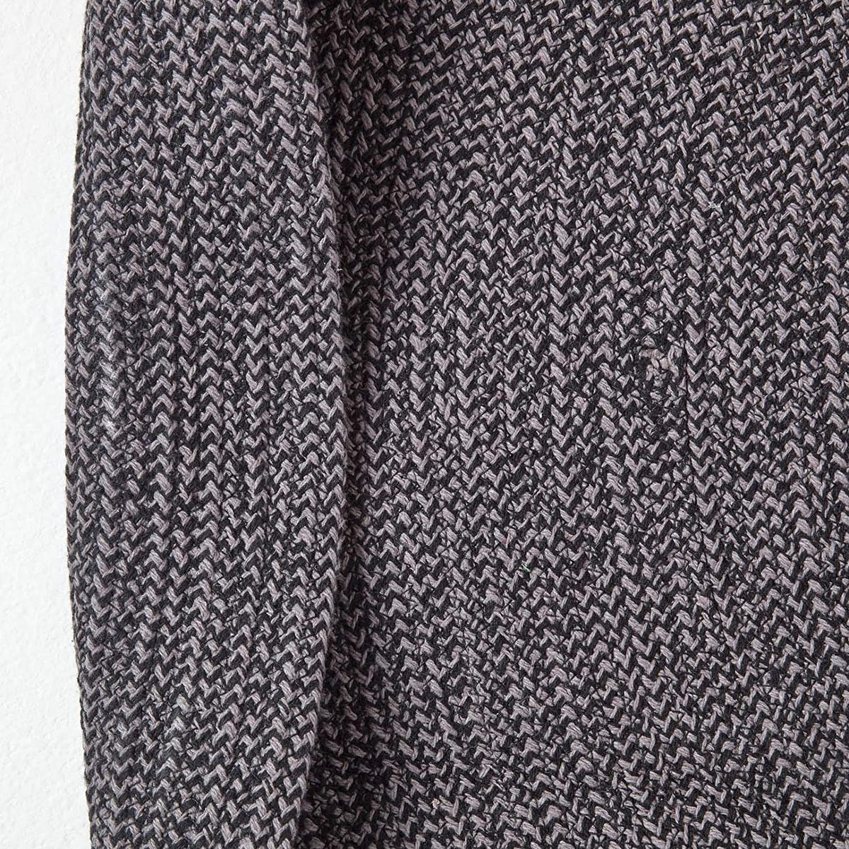 TEPPICH Melange geflochten rund 200 cm - Schwarz, Textil (200/200cm) - Homescapes