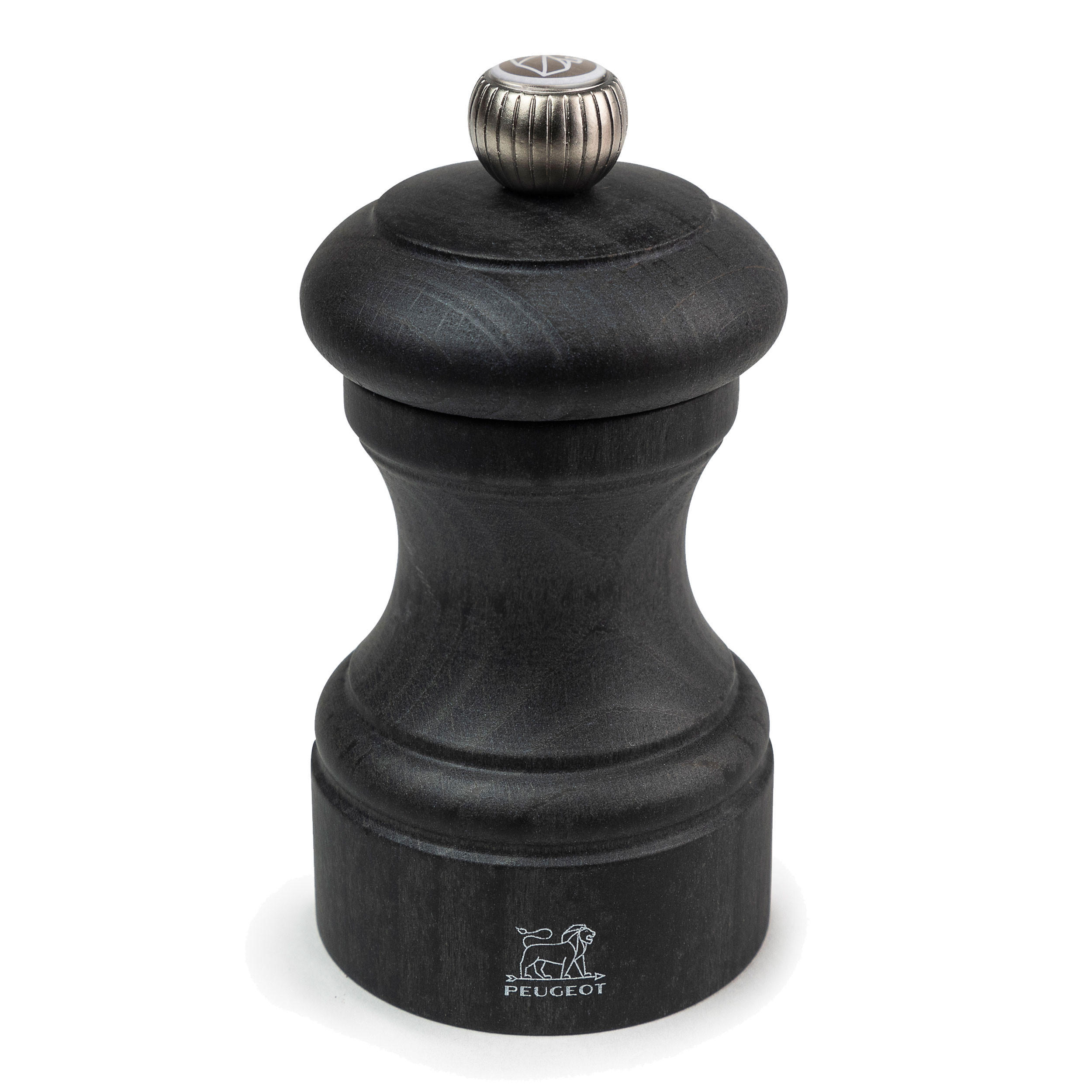 SALZMÜHLE Bistro 10cm Buchenholz Graphit Stahlmahlwerk - Grau, Holz (5.3/10/5.3cm) - PEUGEOT