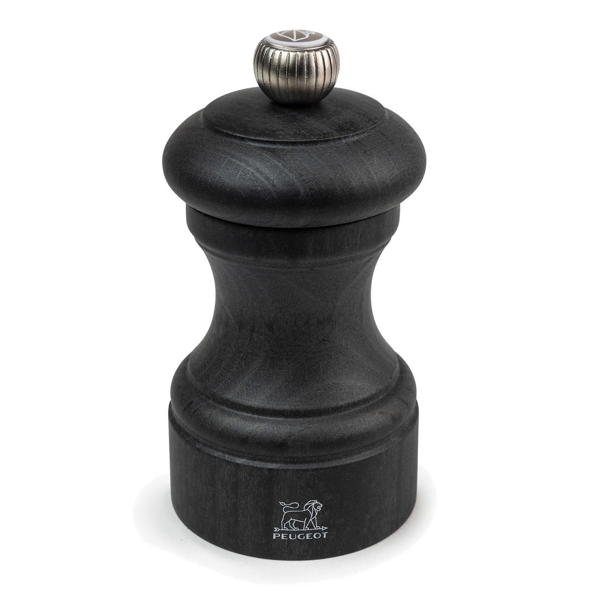 SALZMÜHLE Bistro 10cm Buchenholz Graphit Stahlmahlwerk - Grau, Holz (5.3/10/5.3cm) - PEUGEOT