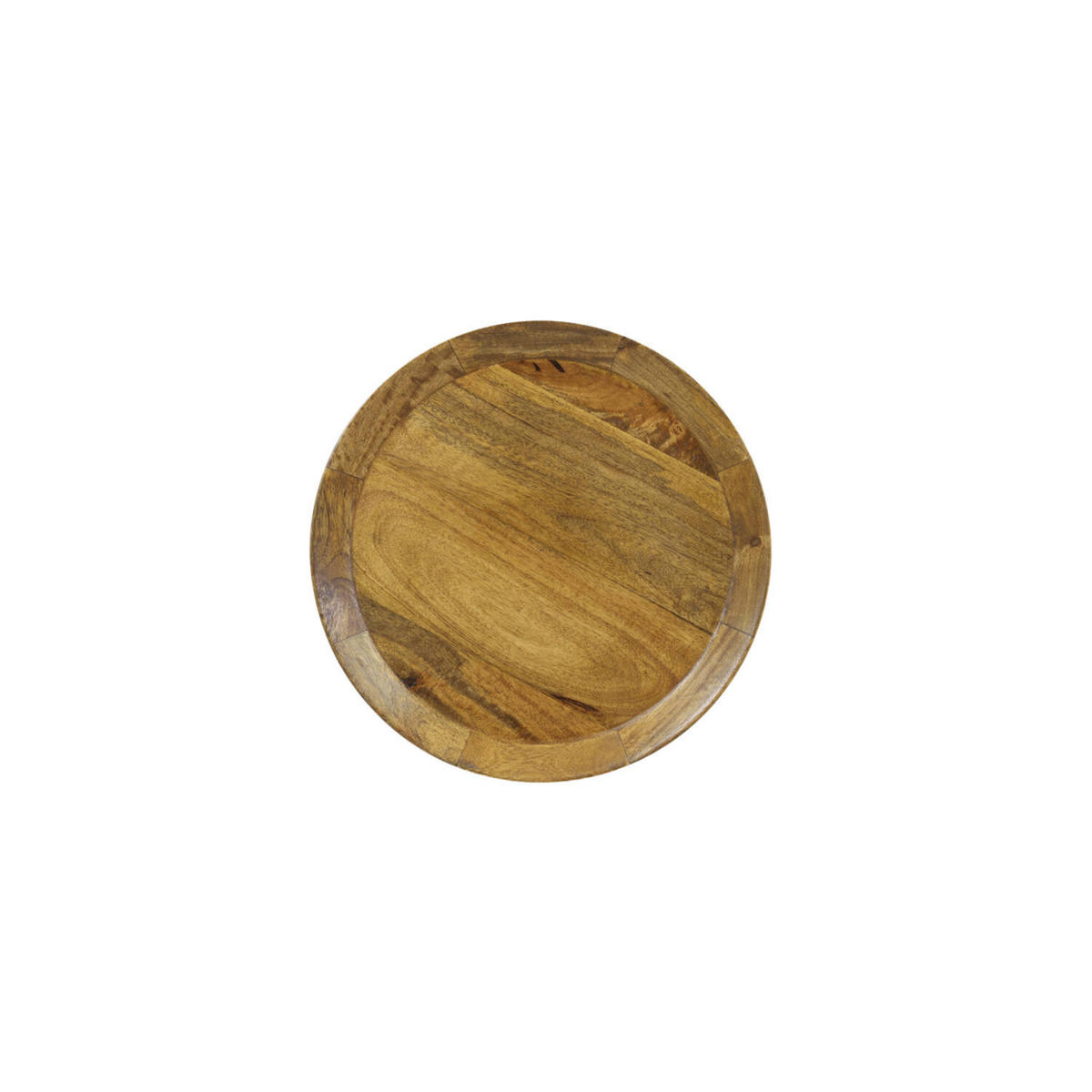 BEISTELLTISCH JOEKON - Braun- Ø40x47cm - Braun, Holz (40/40/47cm) - Light & Living