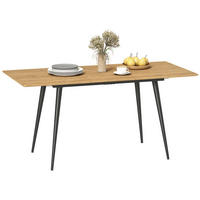 ESSTISCH Naturholz 1 Stück - Beige, Naturmaterialien (160/75/77cm) - GiPP
