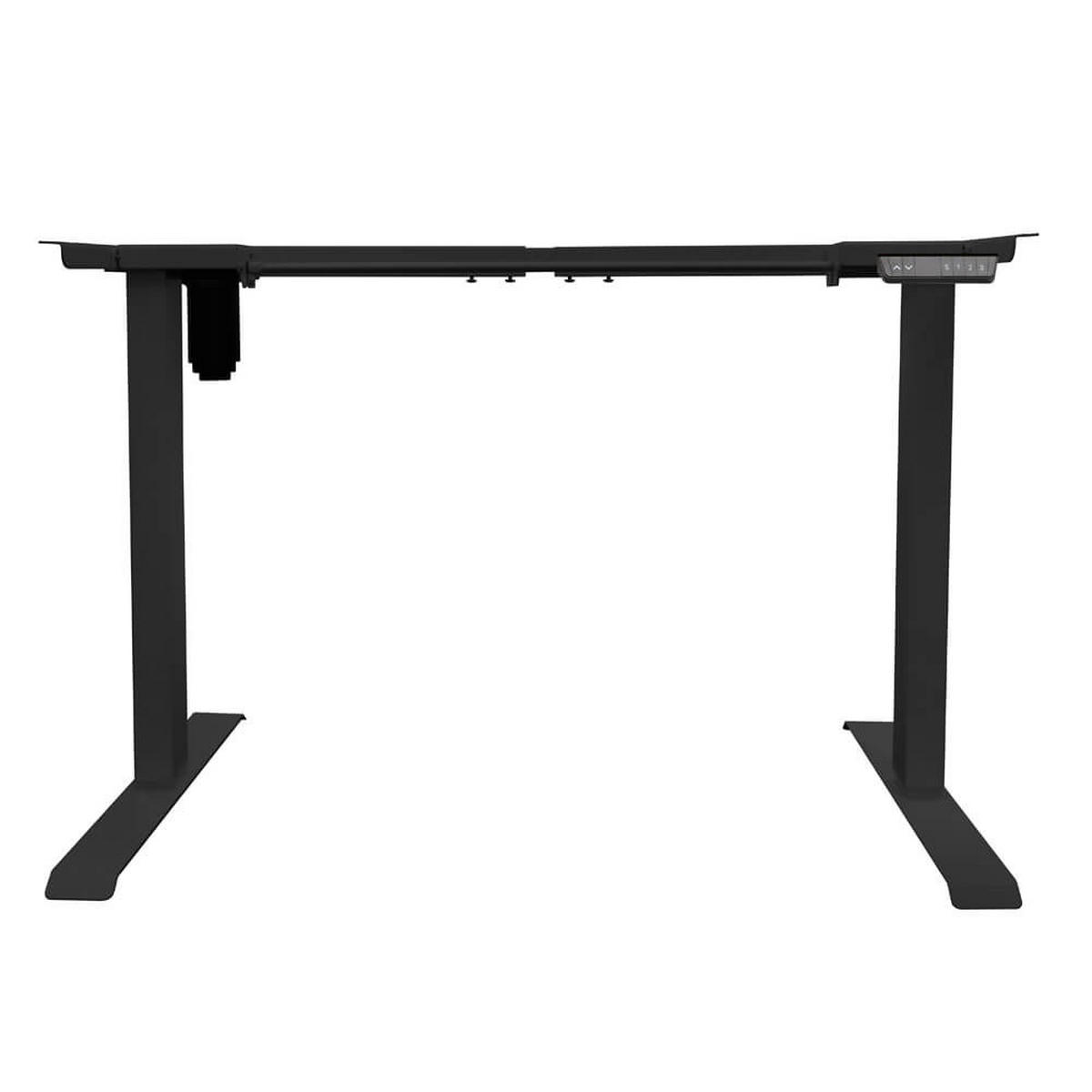 GESTELL für höhenverstellbaren Schreibtisch AXION - Schwarz - Schwarz, Metall (150/70/75cm) - Home Deluxe