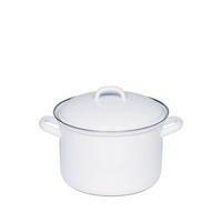 TOPF Weiß R0121033 - Weiß, Metall (14cm) - Riess