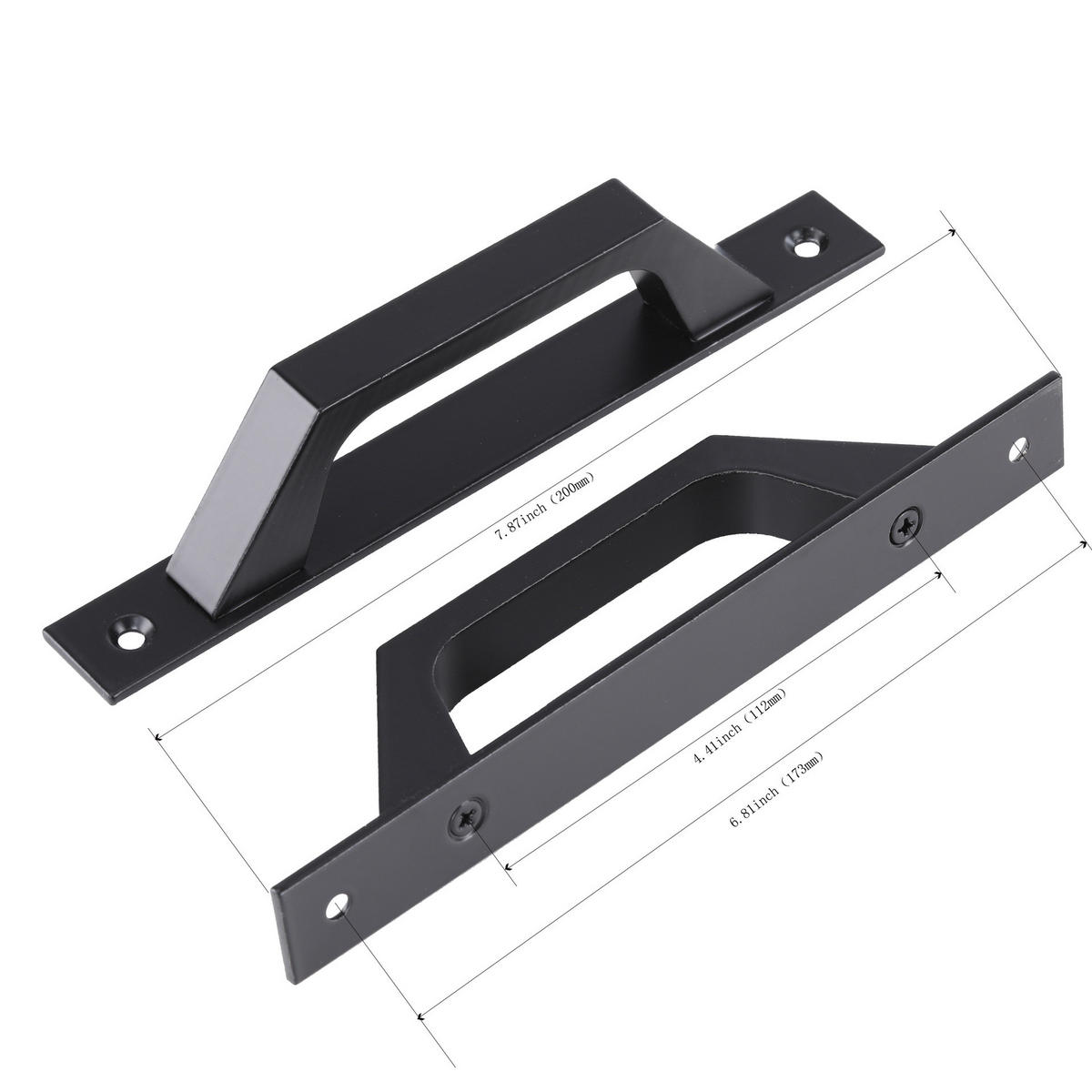 MÖBELGRIFF 1er-Set 200x100x30 mm Aluminium - Weiß, Metall (10/3/20cm)