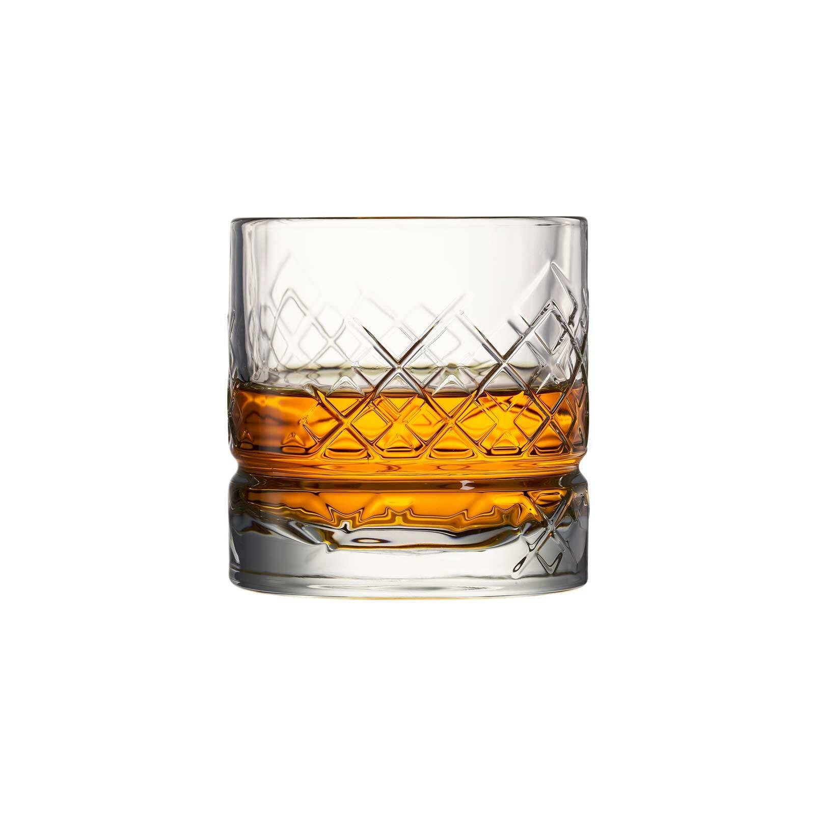 WHISKYBECHER Dandy transparent 300 ml 4er Set - Transparent, Glas (0.3L) - La Rochère