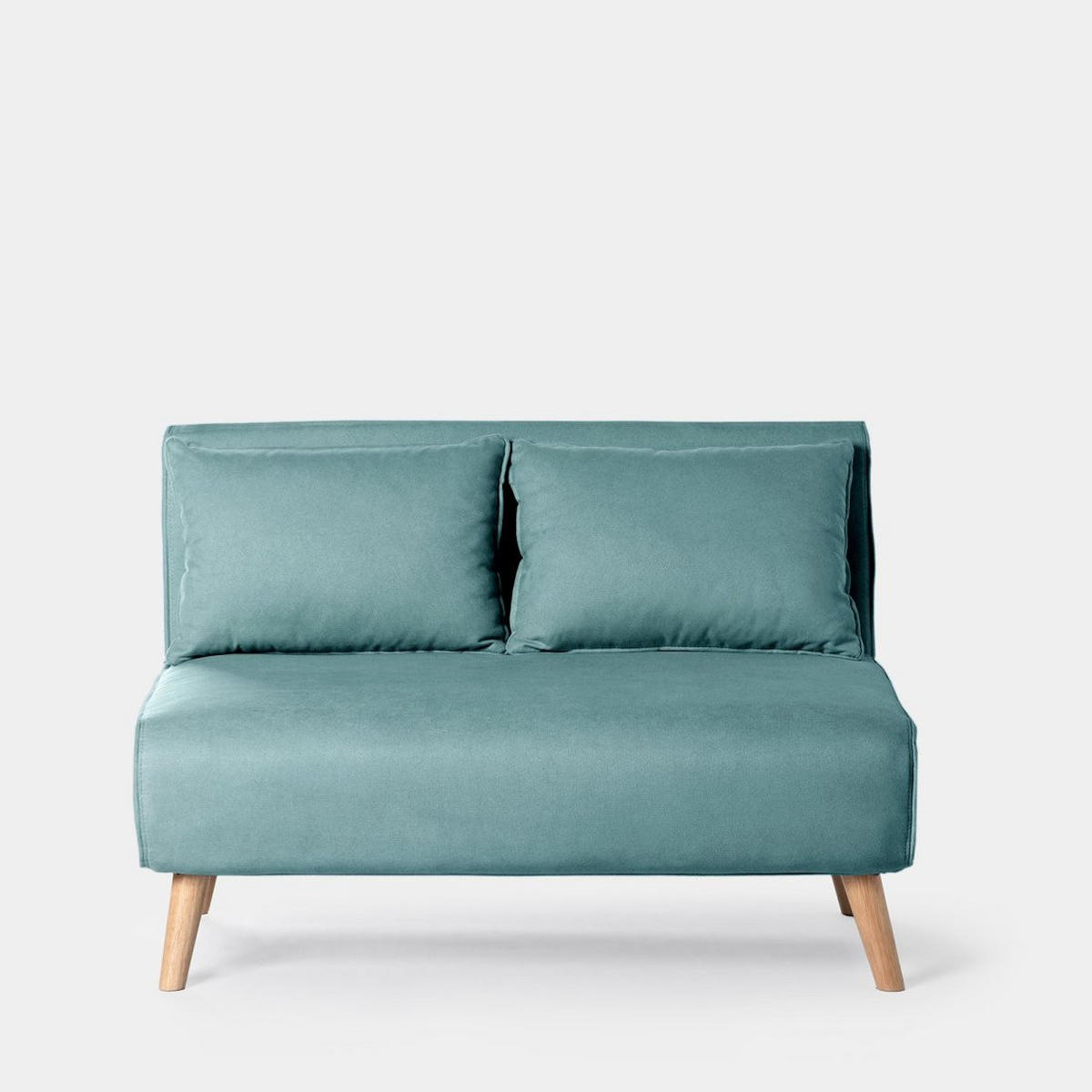 SCHLAFSOFA Noa Blau 117 cm x 79 cm - Blau, Textil (117/79/75cm)