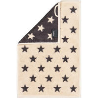 GÄSTETUCH NEW STARS STERNE KLEIN 6261 BEIGE/BASALT - 37 - Grau, Textil (30/50cm) - Cawoe