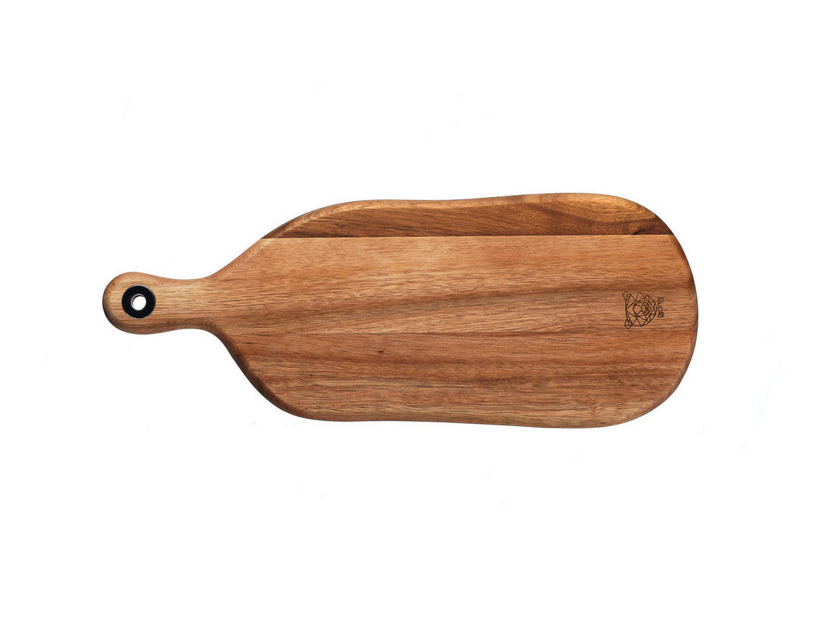SCHNEIDEBRETT aus Akazienholz Freja - 41 x 16cm - Braun, Holz (16/41cm) - Björn