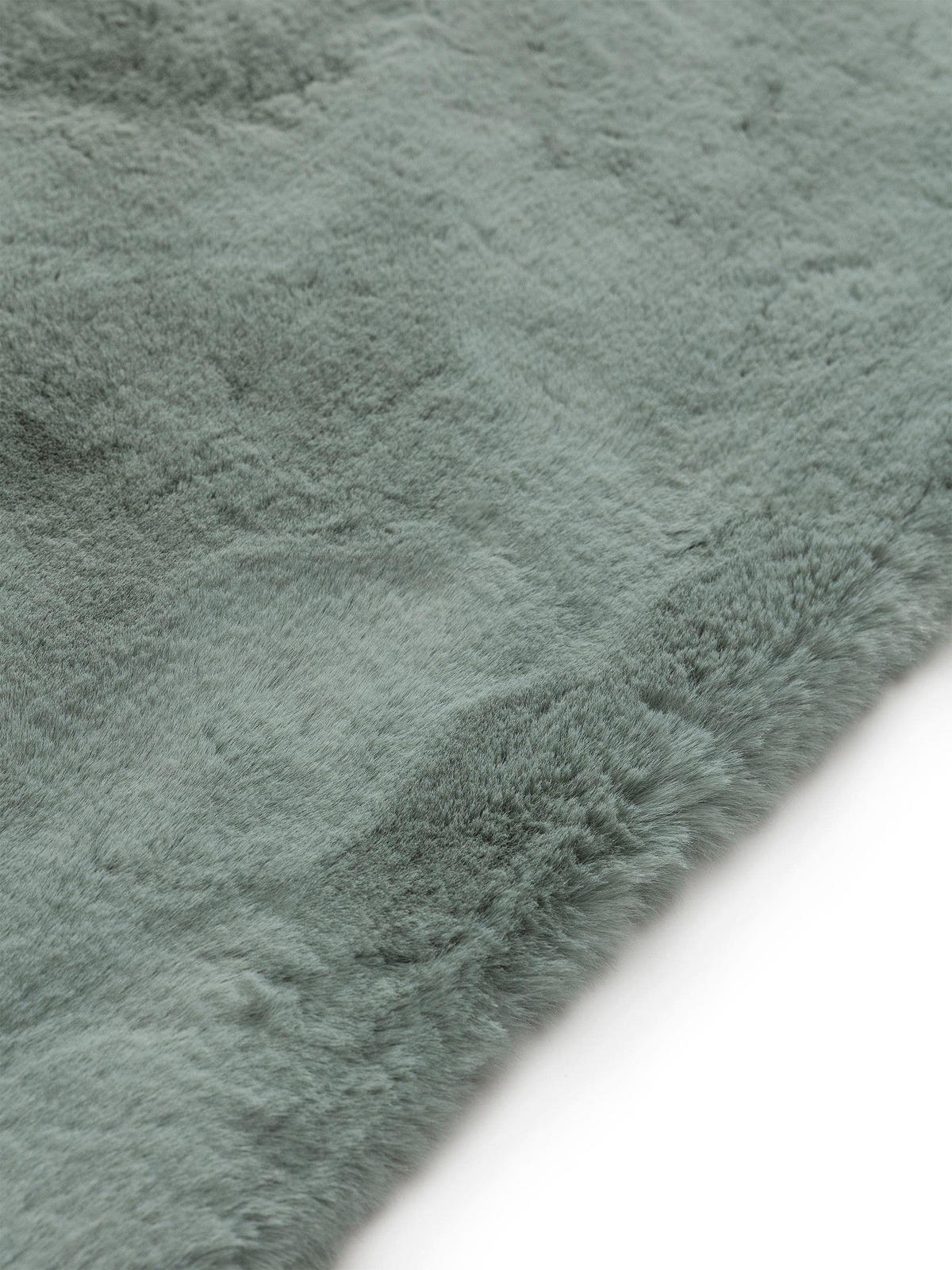 KUNSTFELL-TEPPICH Dave Mint 80x240 cm - Mintgrün, Textil (80/240cm) - benuta Nest