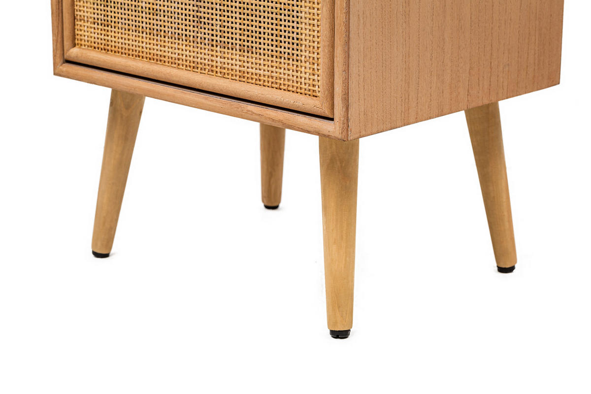 NACHTTISCH Rechteckig Braun 42 x 36 x 71 cm - Braun, Holz (42/71/36cm) - Nordlys