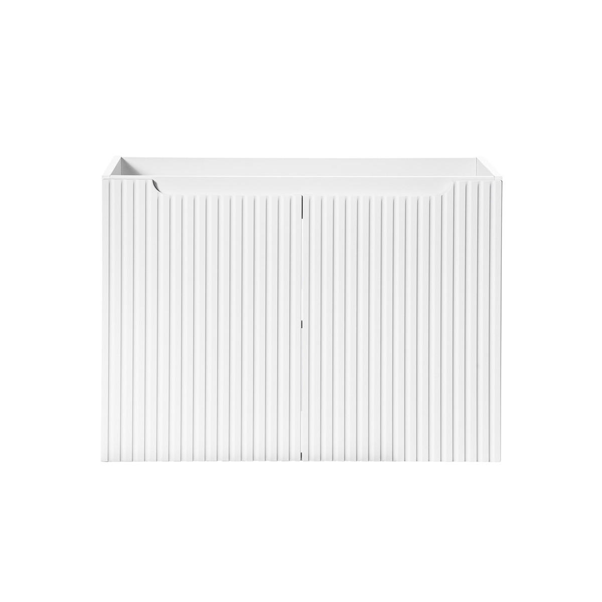 SKŘÍŇKA POD UMYVADLO 80cm Riva Bílá - bílá, kompozitní dřevo (80/57/39cm) - Petits-meubles