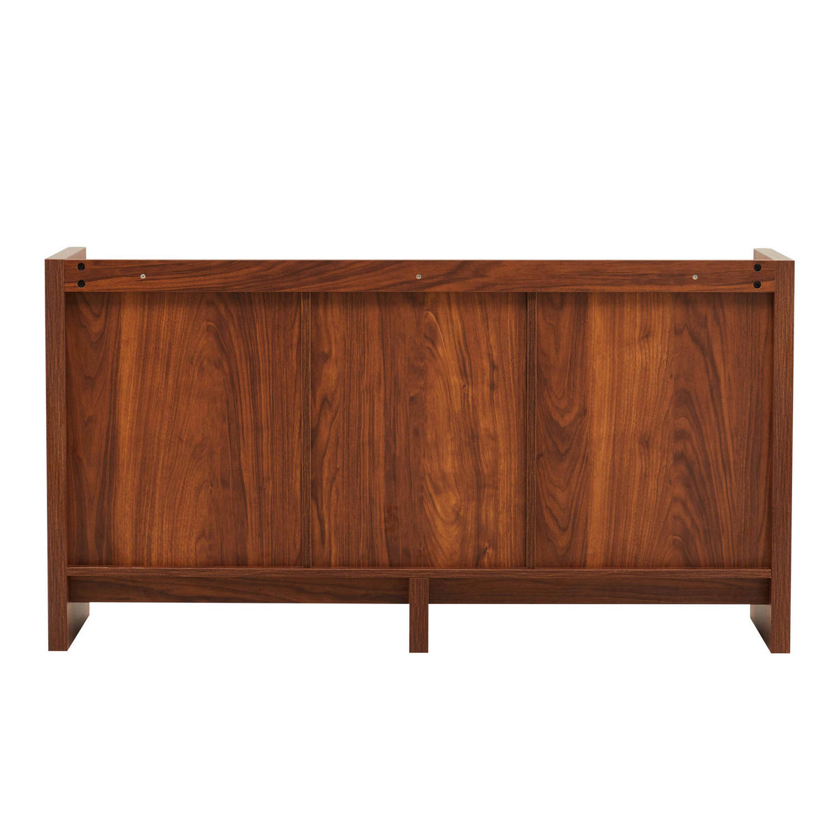 SIDEBOARD 140 cm, dunkles holz - Braun, Holz (40/75/140cm) - Oviala