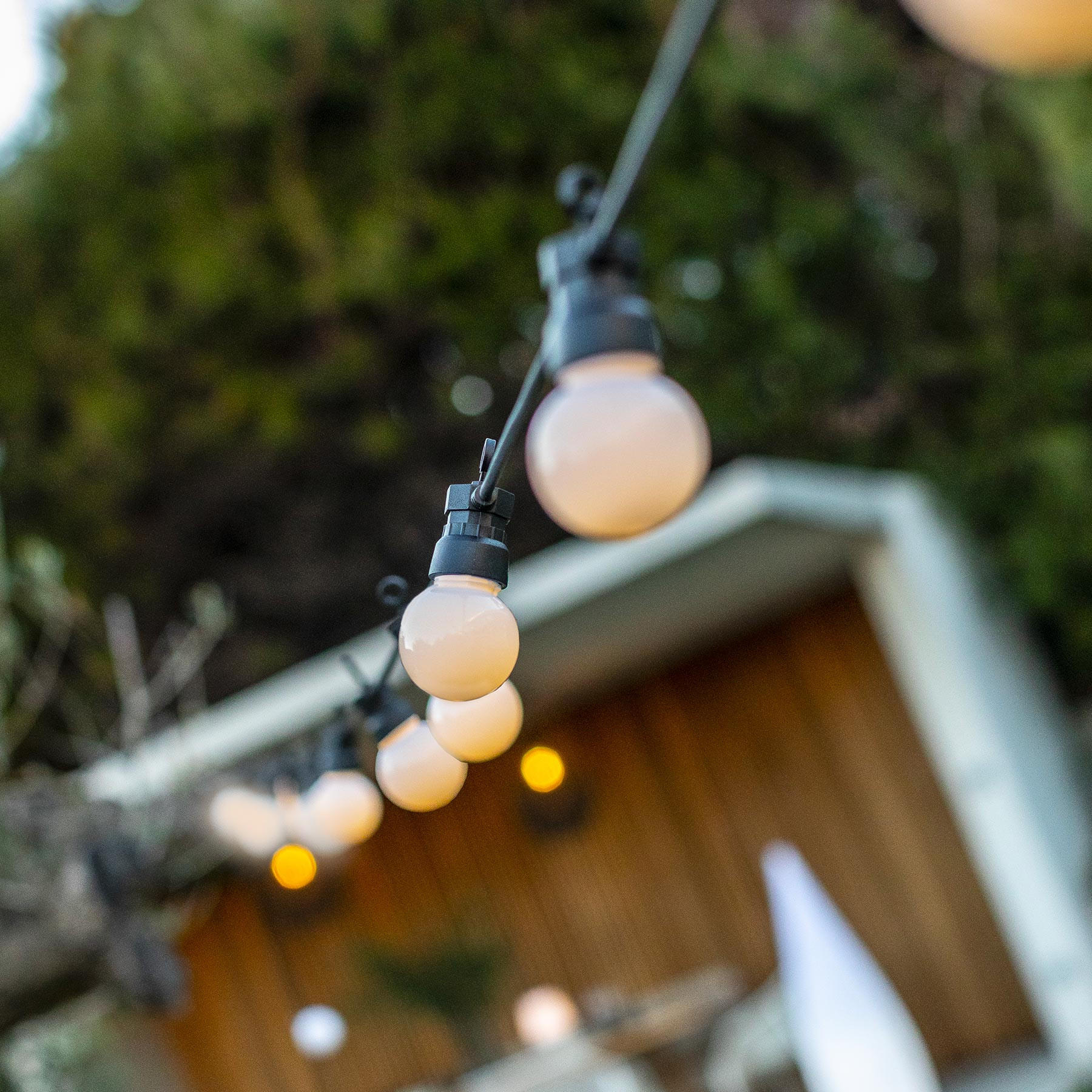 Thumbnail - Lumisky Solarkranz, Weiß, Kunststoff, 4.5x10x600 cm, Lampen & Leuchten, Außenbeleuchtung, Solarleuchten