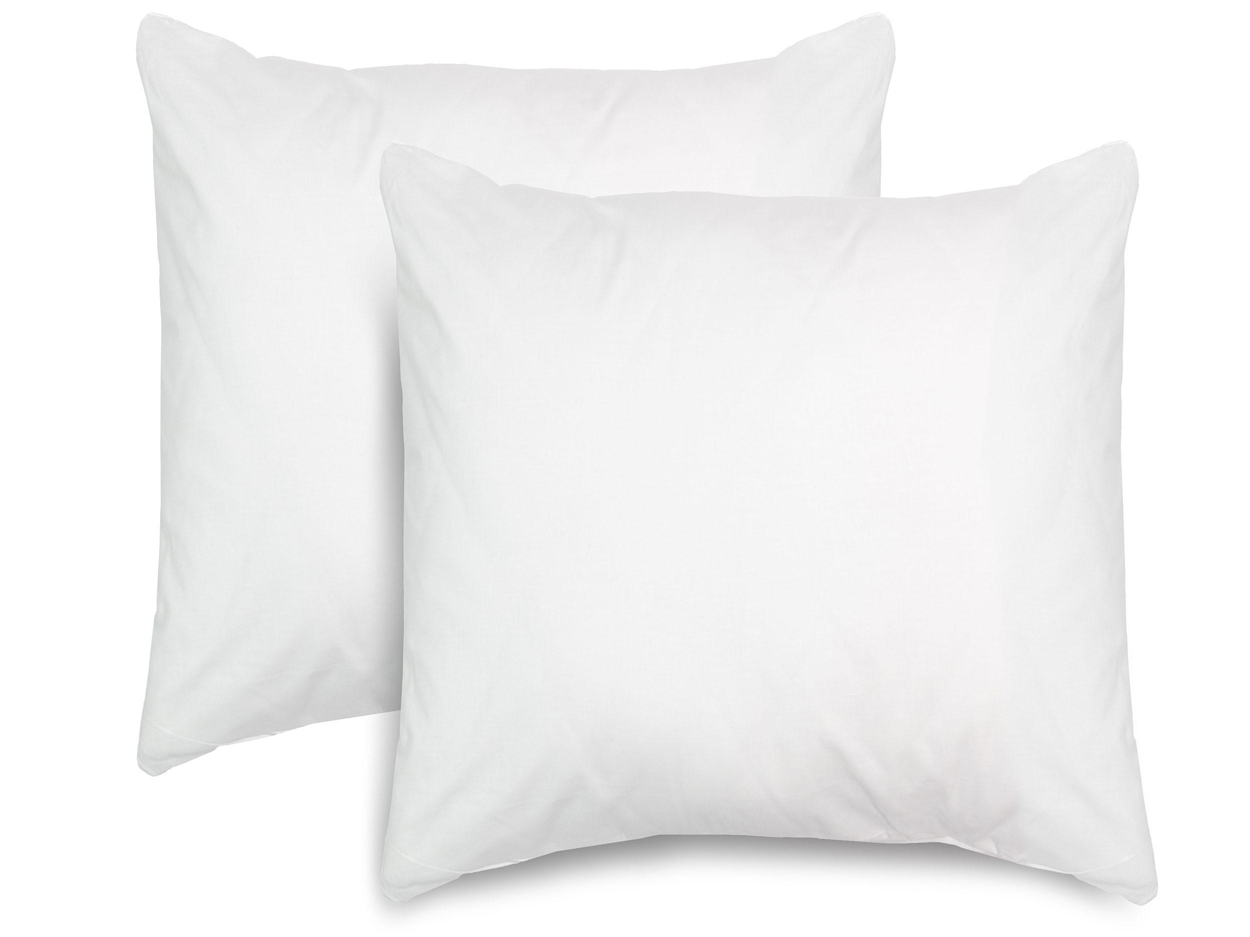 KISSENBEZUG, 2er-Set, 80x80 cm, 100% Baumwolle - Weiß, Textil (80/80cm) - Zollner