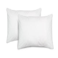 KISSENBEZUG, 2er-Set, 80x80 cm, 100% Baumwolle - Weiß, Textil (80/80cm) - Zollner