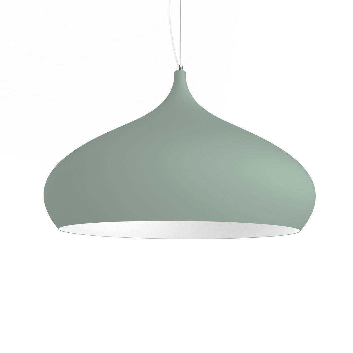 HÄNGELEUCHTE - Grün, Metall (60/60/55cm) - Lumicom