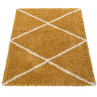 HOCHFLORTEPPICH 80/150 cm Kalmar 442 - Gelb, Textil (80/150cm) - Paco Home