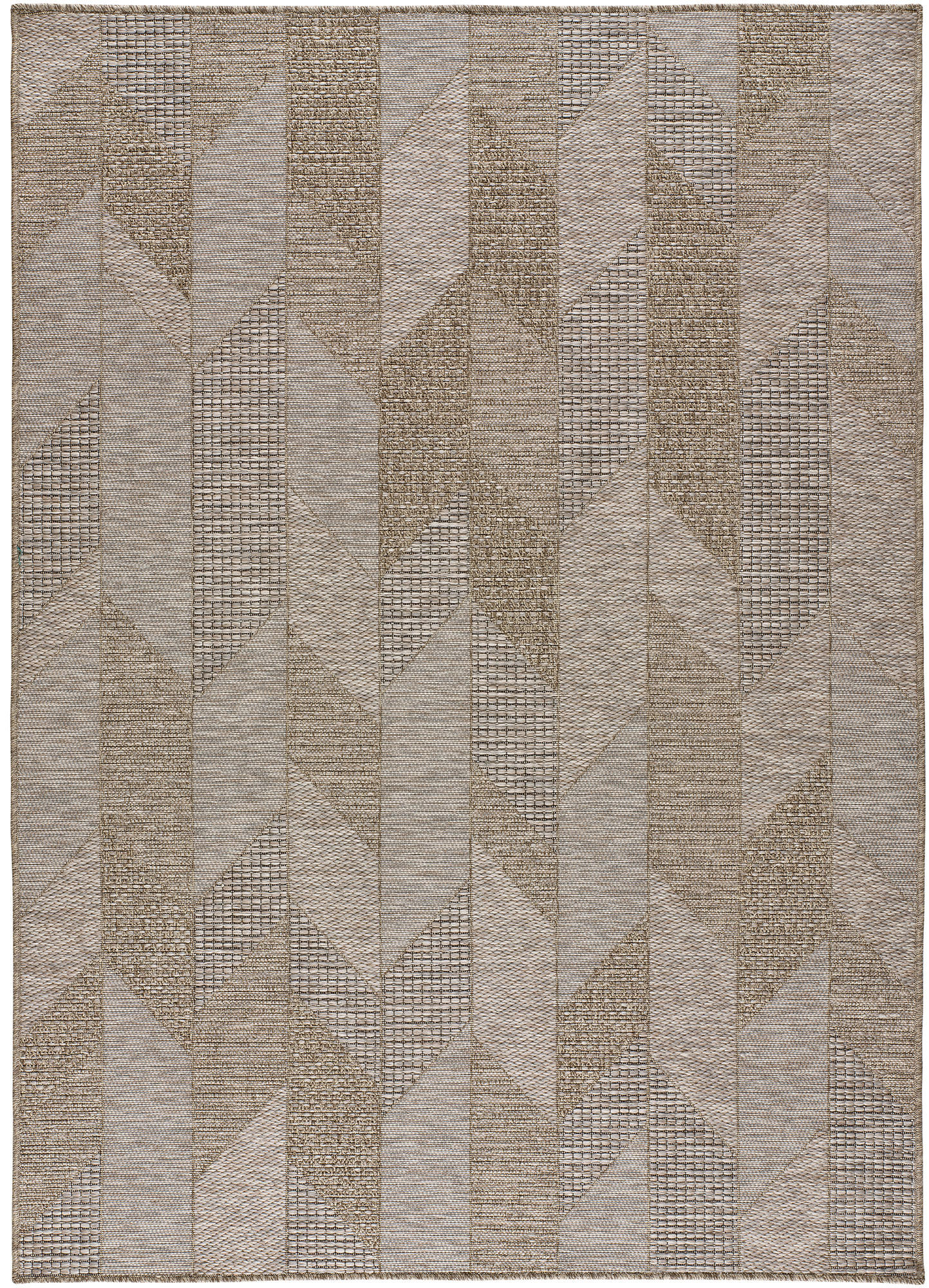 OUTDOORTEPPICH Natural colouRot Oria 126/190 cm - Naturfarben, Textil (126/190cm) - Atticgo