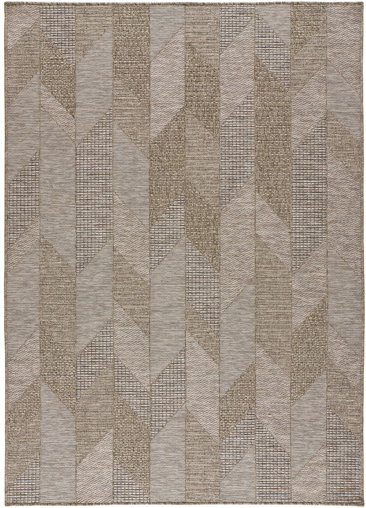OUTDOORTEPPICH Natural colouRot Oria 126/190 cm - Naturfarben, Textil (126/190cm) - Atticgo