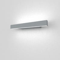 LED-WANDLEUCHTE - Grau, Metall (30/3.1/7cm) - Lumicom