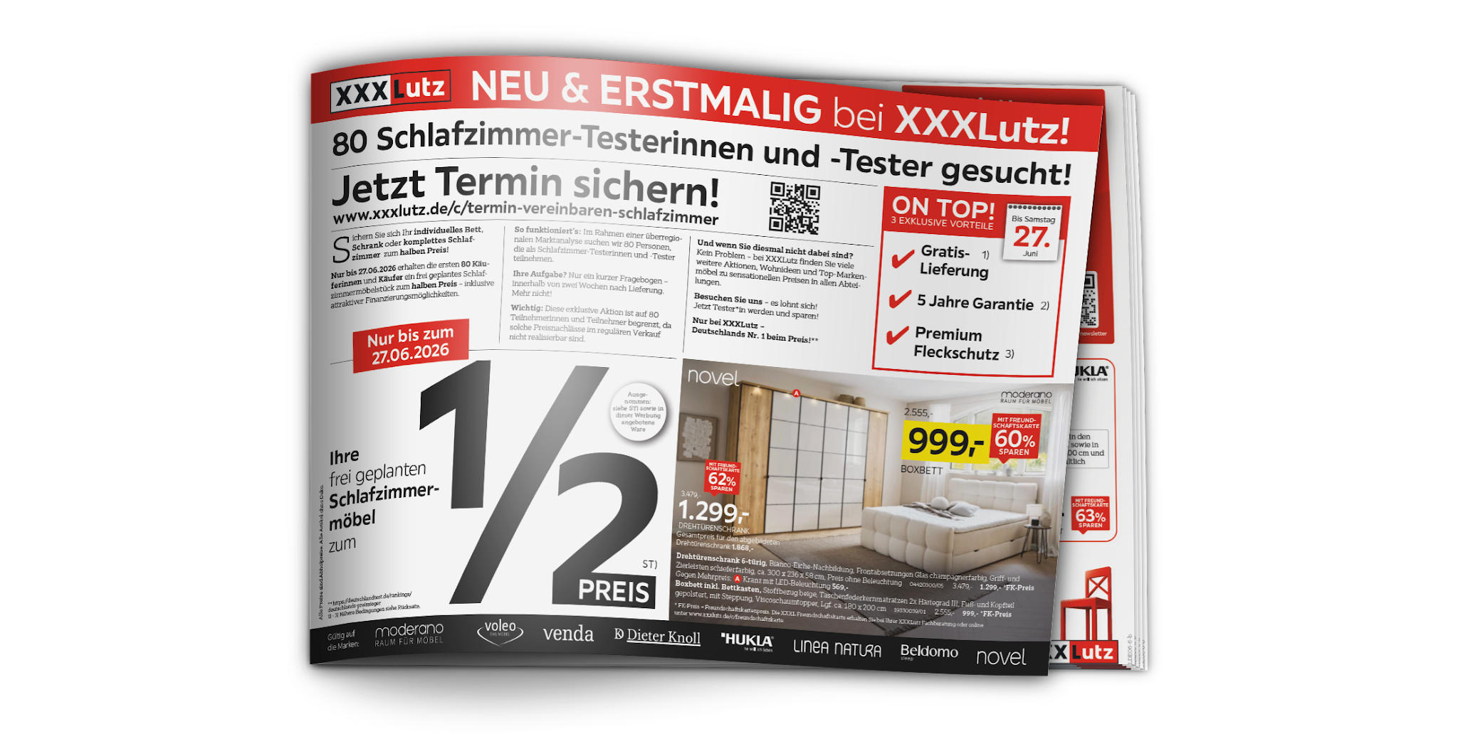 Schlafzimmertesterinnen und -tester gesucht!