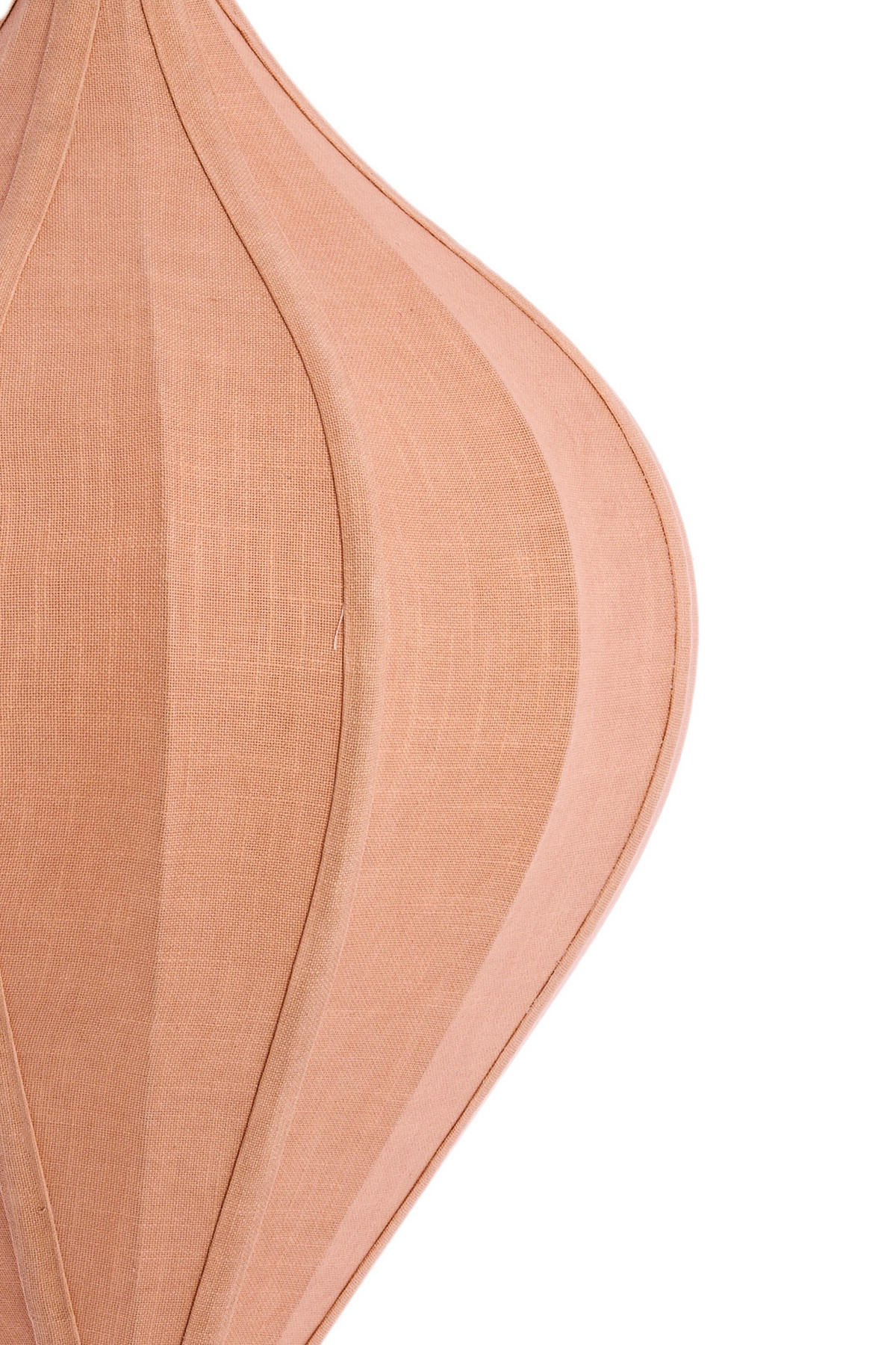 HÄNGELAMPE Pasto Rosa Ø31/38 cm - Koralle, Textil (31/31/38cm) - Light & Living