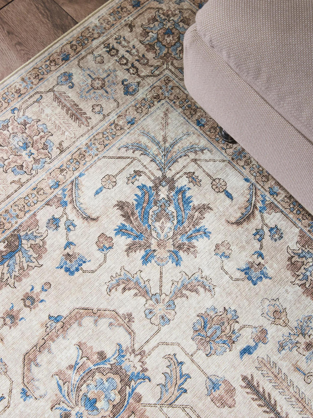 TEPPICH Laury Beige 120x170 cm - Beige, Textil (120/170cm) - benuta Pop