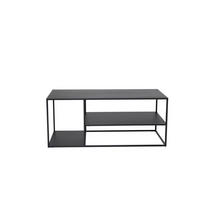 COUCHTISCH, Staal, Schwarz, Stahl, 50 x 120 x 50 cm - Schwarz, Metall (120/50/50cm) - ebuy24