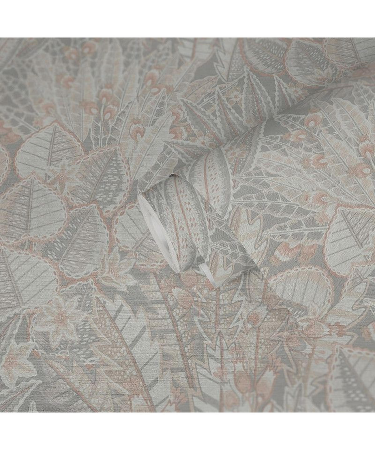 VLIESTAPETE Grau 53/1005 cm - Grau, Textil (53/1cm) - KUNSTLOFT