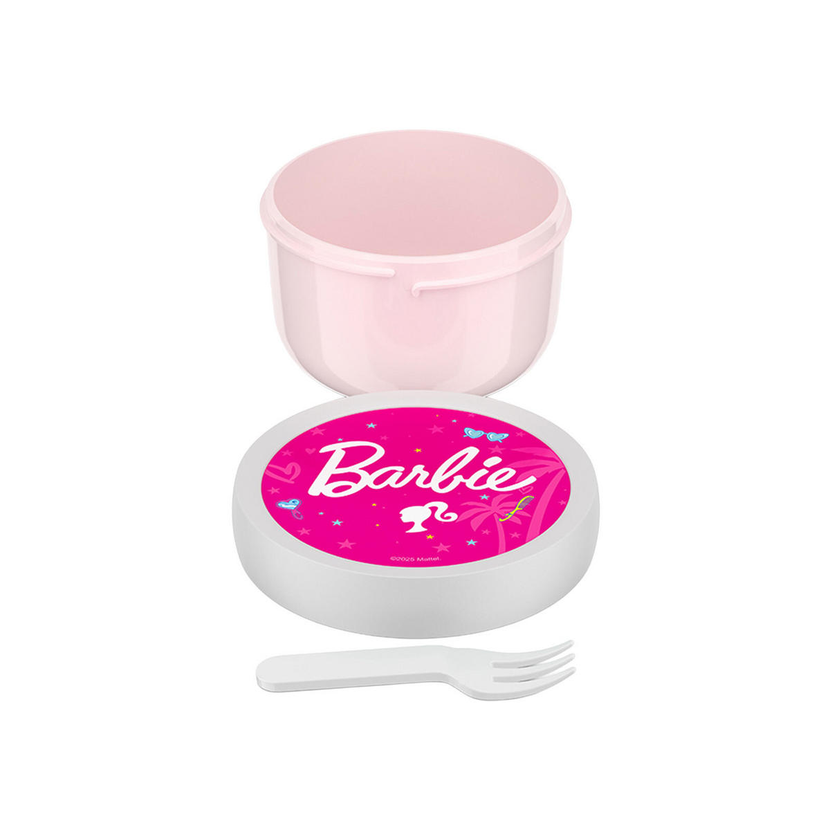 FRUCHTBOX Campus (2026) Barbie 300 ml - Pink, Kunststoff (10.4/6.7/10.4cm) - Mepal
