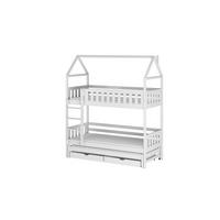 HAUSBETT WEIß - Weiß, Holz (90/200cm) - FURNLUX