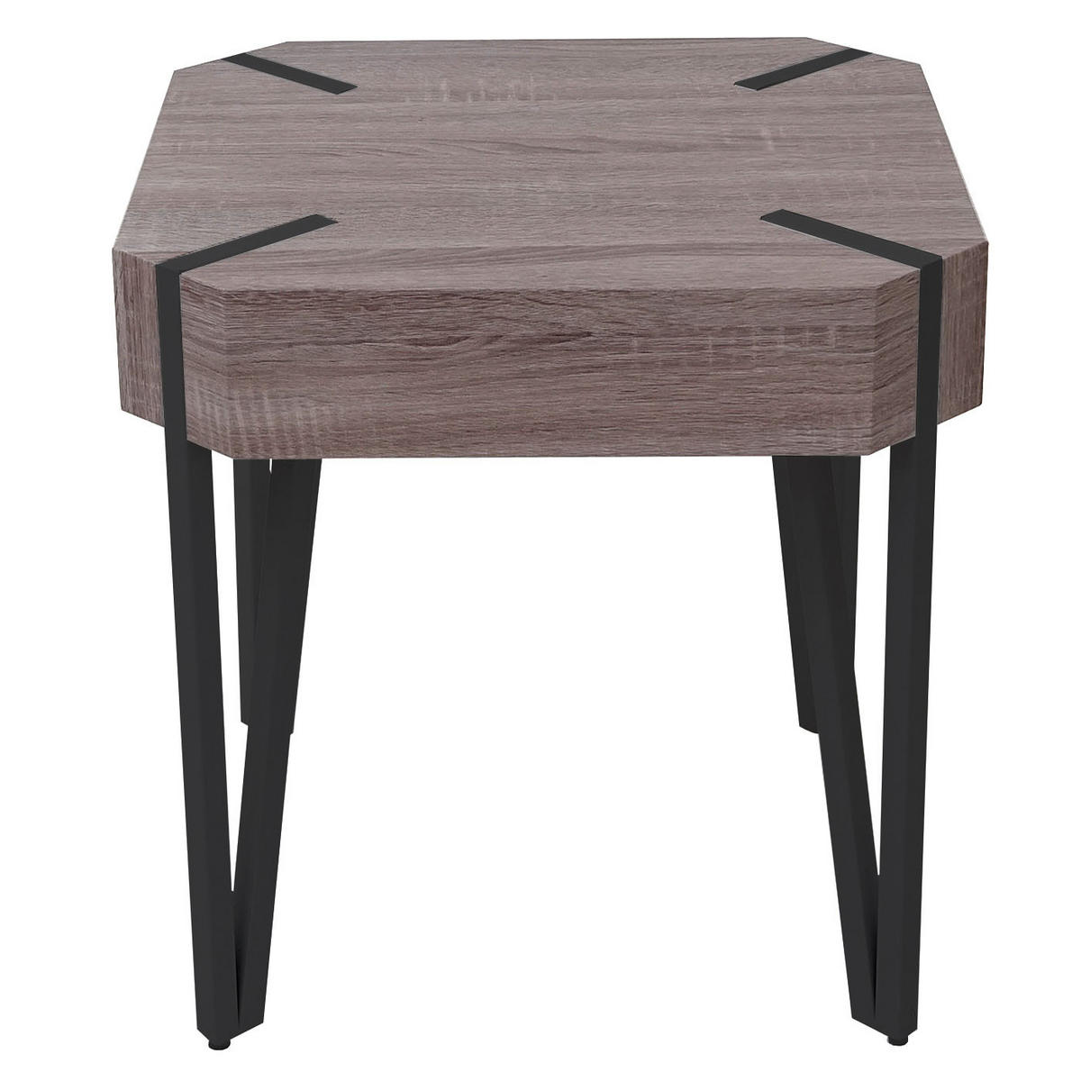 COUCHTISCH rechteck Eiche dunkel - Trüffeleichefarben, Holz (50/50/52cm) - MCW