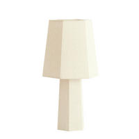 TISCHLAMPE Musabo Braun 25/25/49 cm - Braun, Textil (25/25/49cm) - Light & Living