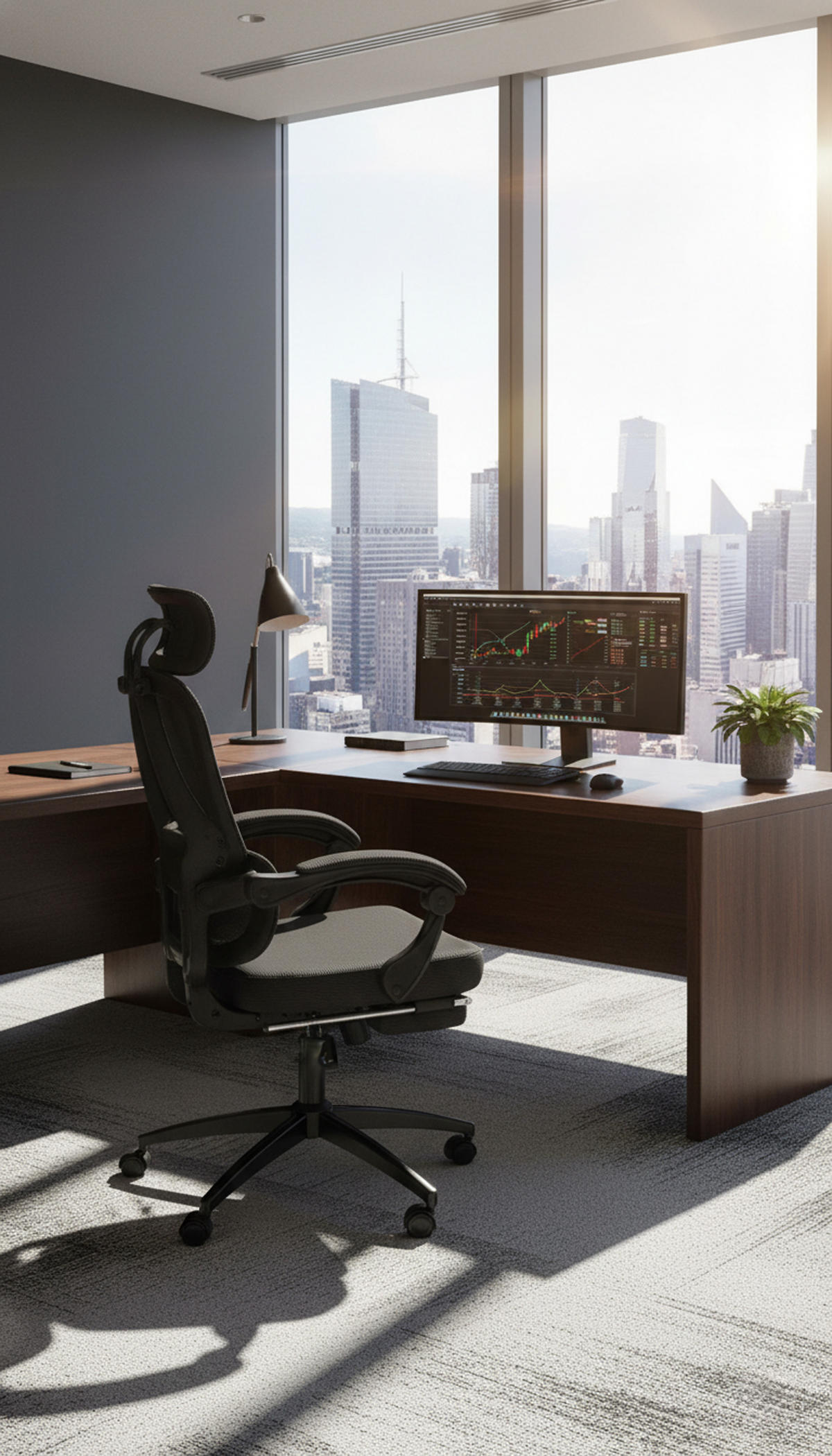 BÜROSTUHL Zeron schwarz - Schwarz, Textil/Metall (61/150/69cm) - TPFLiving