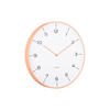 WANDUHR Circus Rings Ø40 cm - Orange, Metall (40/1/40cm) - Karlsson