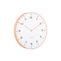 WANDUHR Circus Rings Ø40 cm - Orange, Metall (40/1/40cm) - Karlsson
