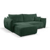 ECKSOFA HALLORA - Grün (Tilia 39) - Grün, Holzwerkstoff (257/177cm) - Möblo