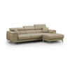 ECKSOFA LINKS Fusion - Beige, Textil (260/102cm) - Divani.store