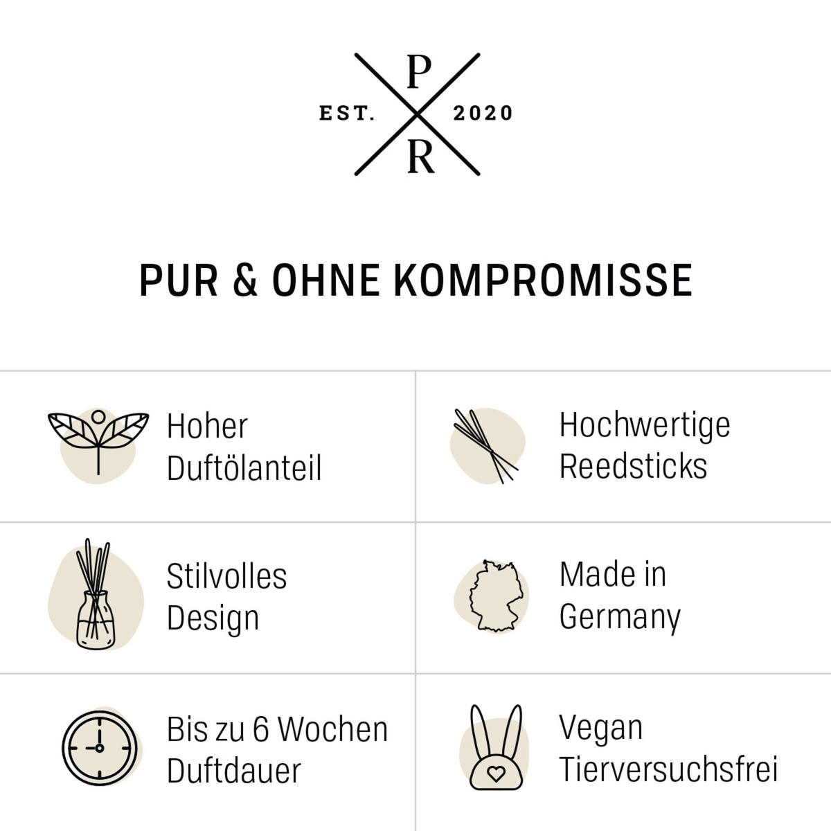 DIFUZÉR Purple River - bílá, sklo (7/7/7cm)