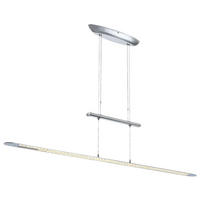 LED HÄNGELEUCHTE Teleasto Silber Chrom - Silberfarben, Metall (112.5/70/150cm) - Globo Lighting