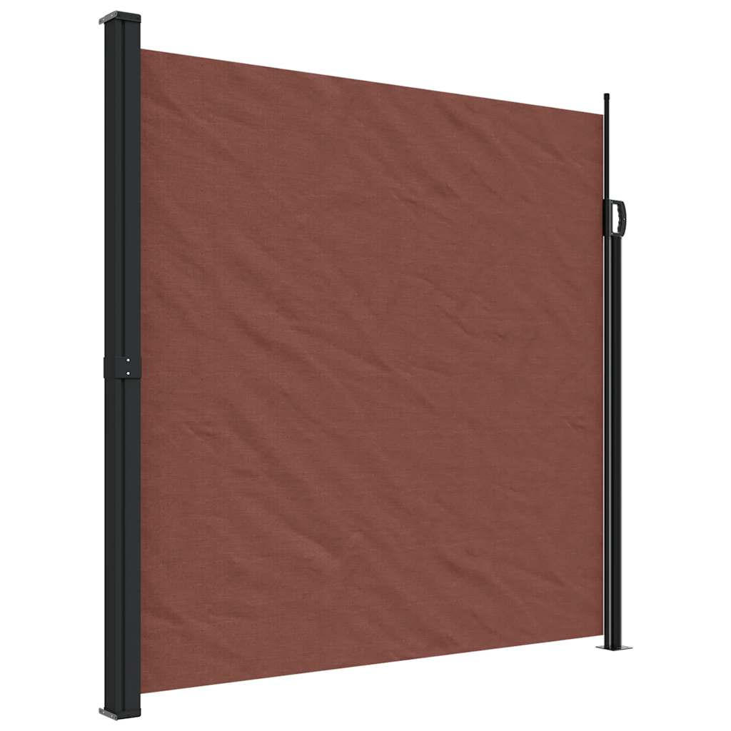 SEITENMARKISE Ausziehbar Braun 200x600 cm - Braun, Textil (600/200/600cm) - furnicato