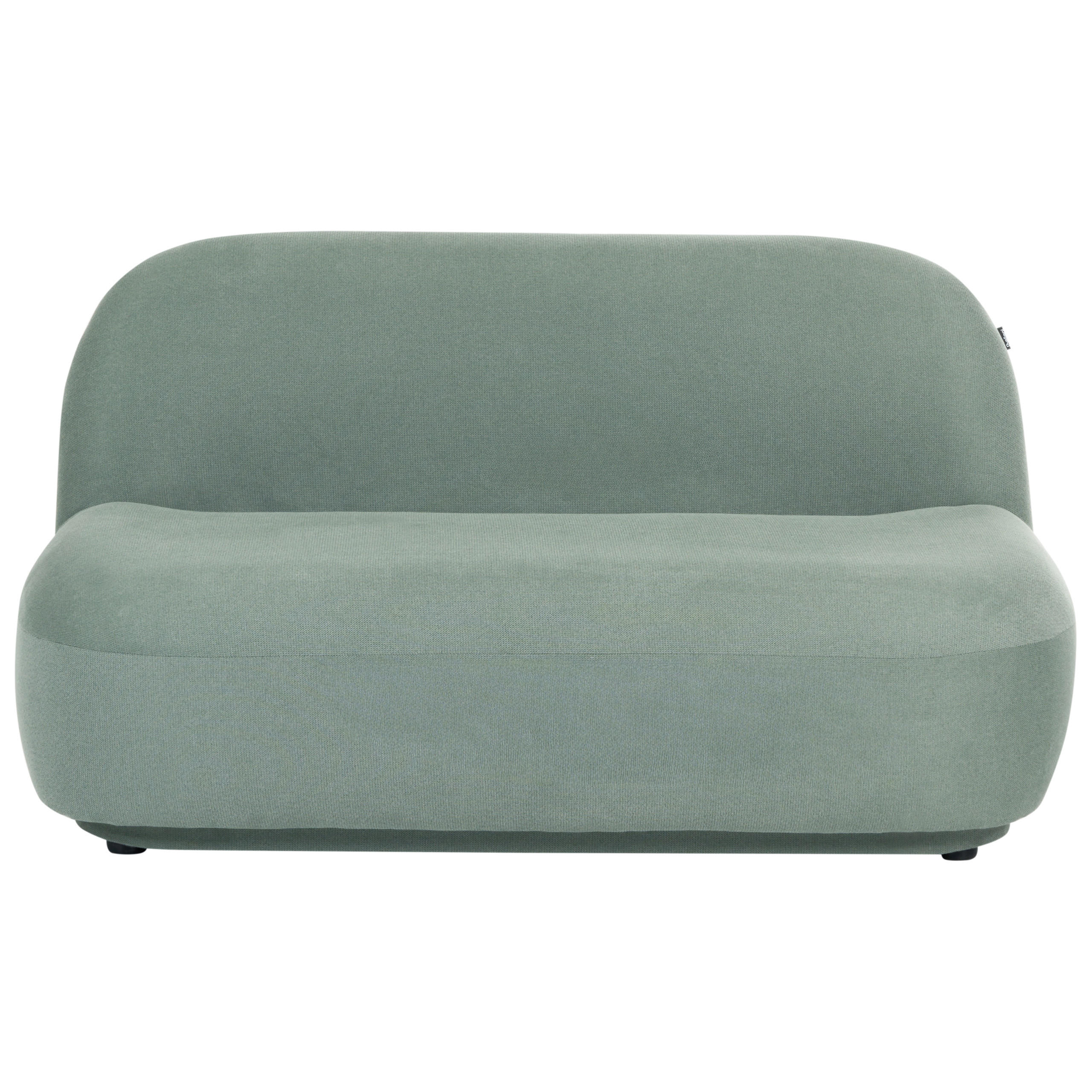 2-SITZER-SOFA Stoff Hellgrün Lovberg - Hellgrün, Textil (138/74/80cm) - Beliani