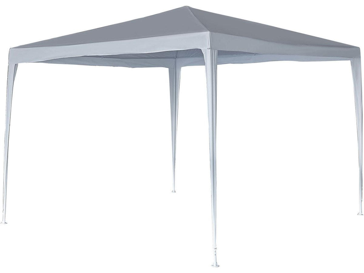 PARTYZELT UND PAVILLON natacha 3 weiss - Weiß, Metall (300/248/300cm) - Habitat Garten