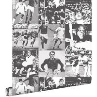TAPETE Sportlegenden 53 cm x 10.05 m - Schwarz, Papier (53/0.1cm) - ESTAhome