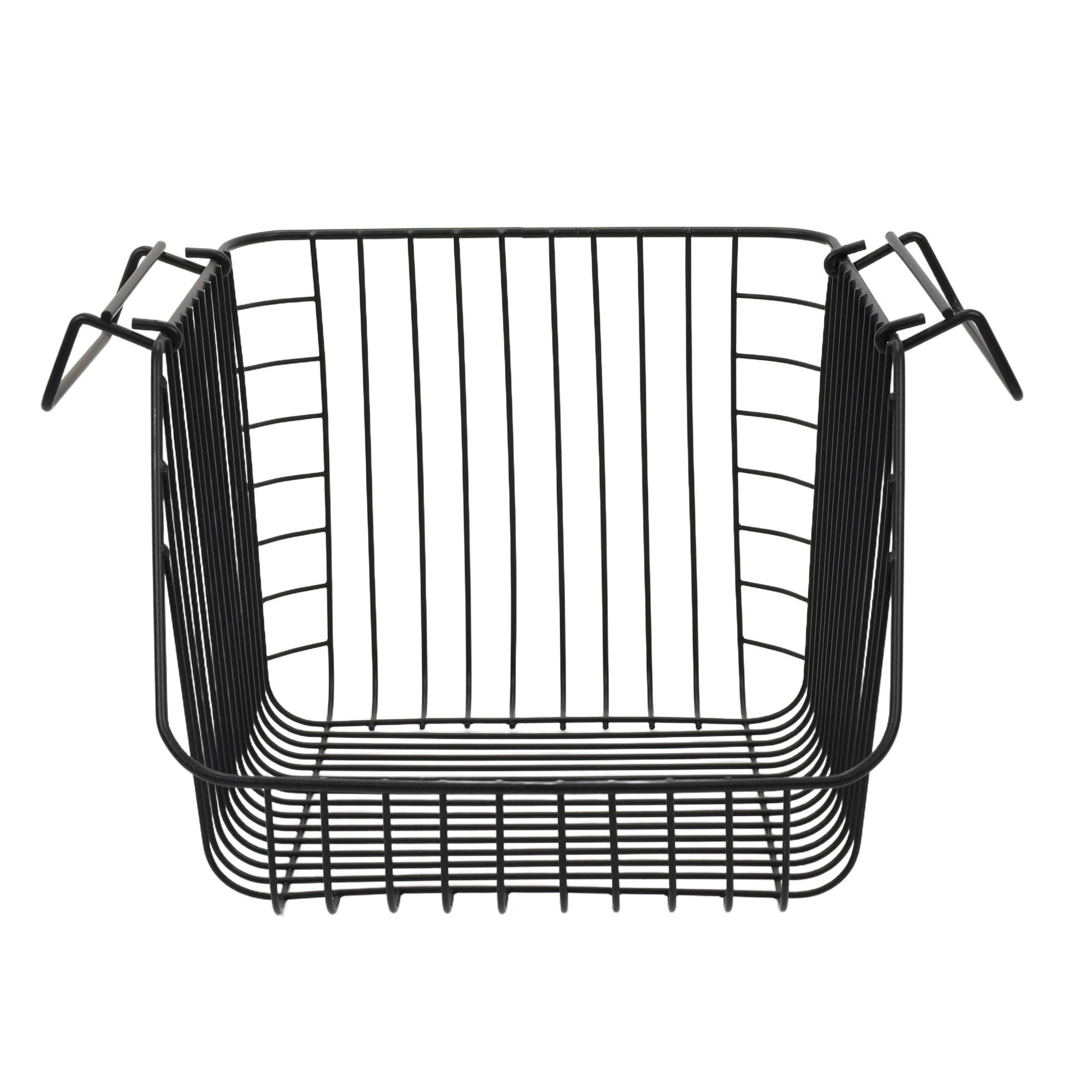 Excellent Houseware Korb Schwarz 27x21x29 cm