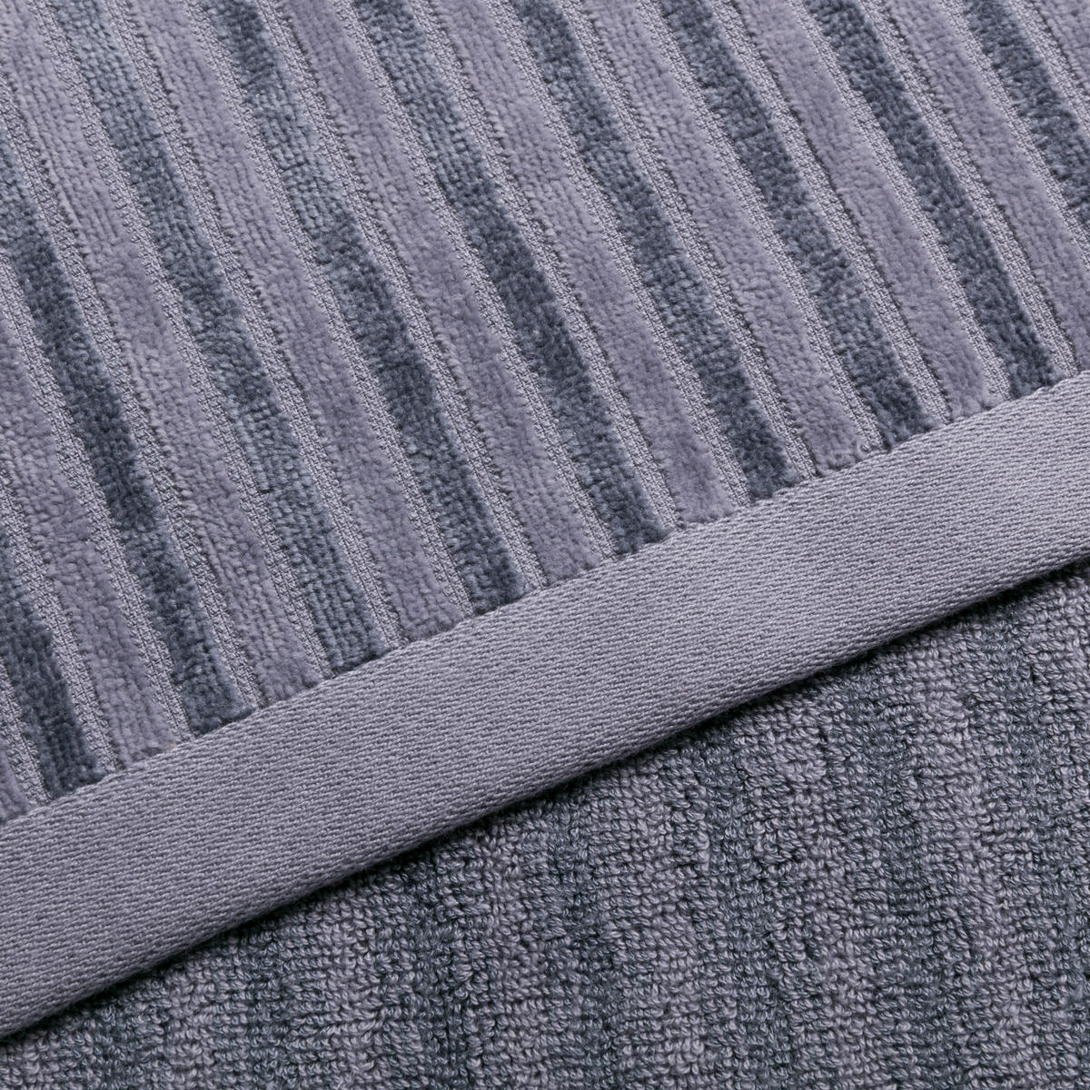 HANDTUCH MONOCHROME - Grau, Textil (50/100cm) - MÖVE