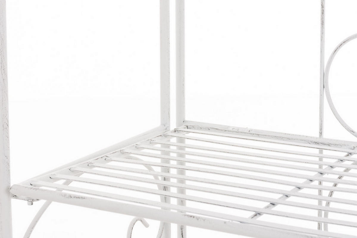 REGAL Lenna antik weiß - Weiß, Metall (60/160/30cm) - TPFGarden