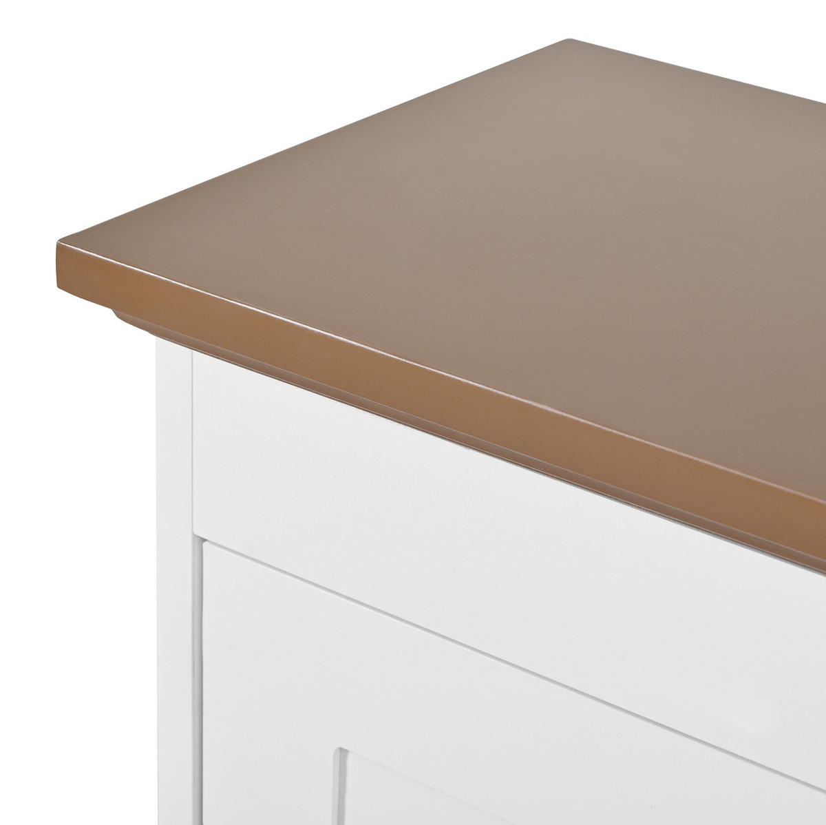 SCHUHSCHRANK 87/26/120 cm in Weiß mit 3 Klappen und Soft-Close - Weiß, Holzwerkstoff (87/120/26cm) - Flora Grace
